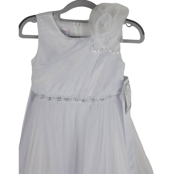 Iris and Ivy Girls Flower Girls Wedding Event First Communion Dress 8 NWT - Picture 2 of 6